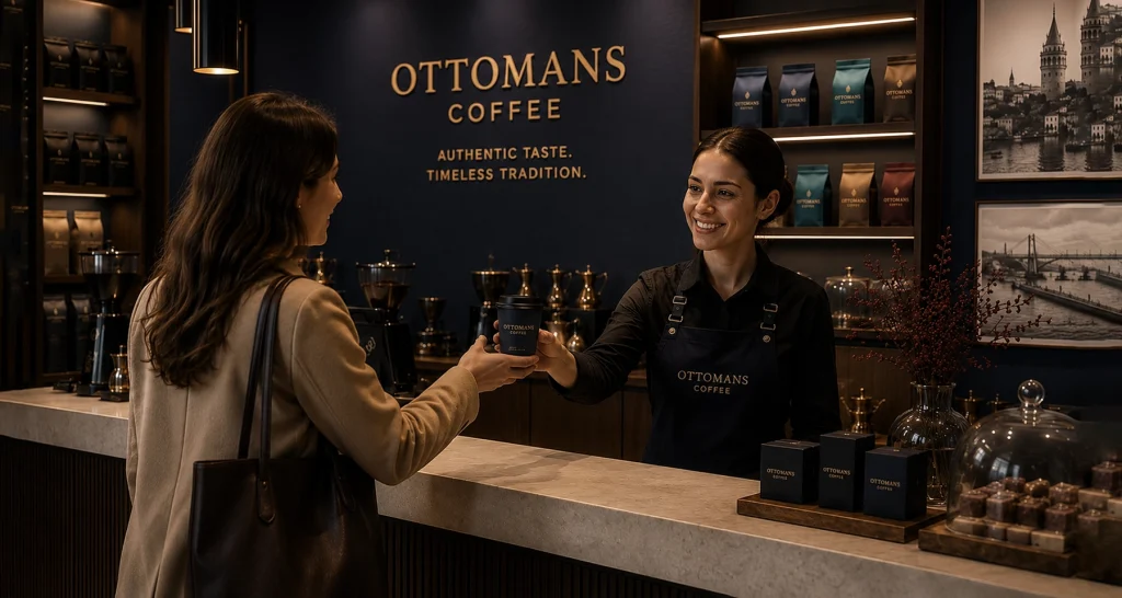 Warm elegance at Ottomans Coffee