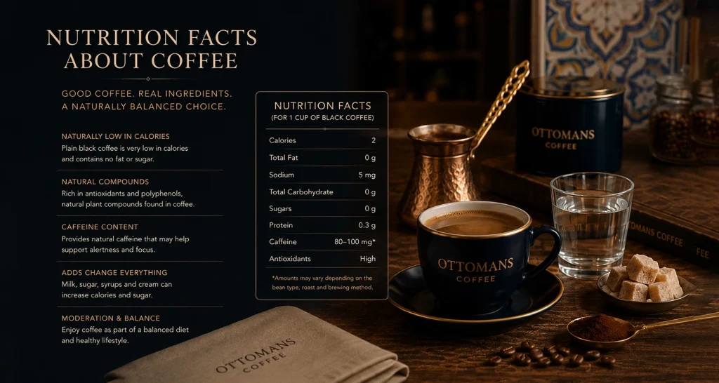 Ottomans Coffee nutrition and flavors