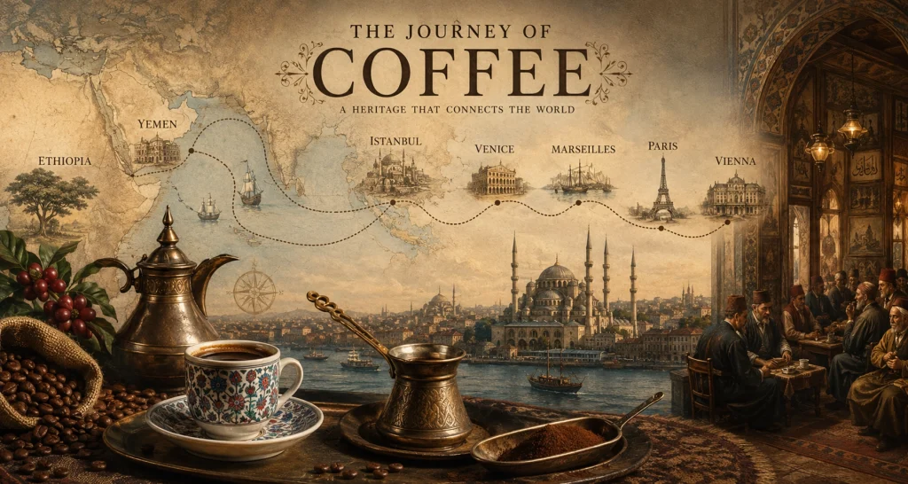 The history of coffee's journey
